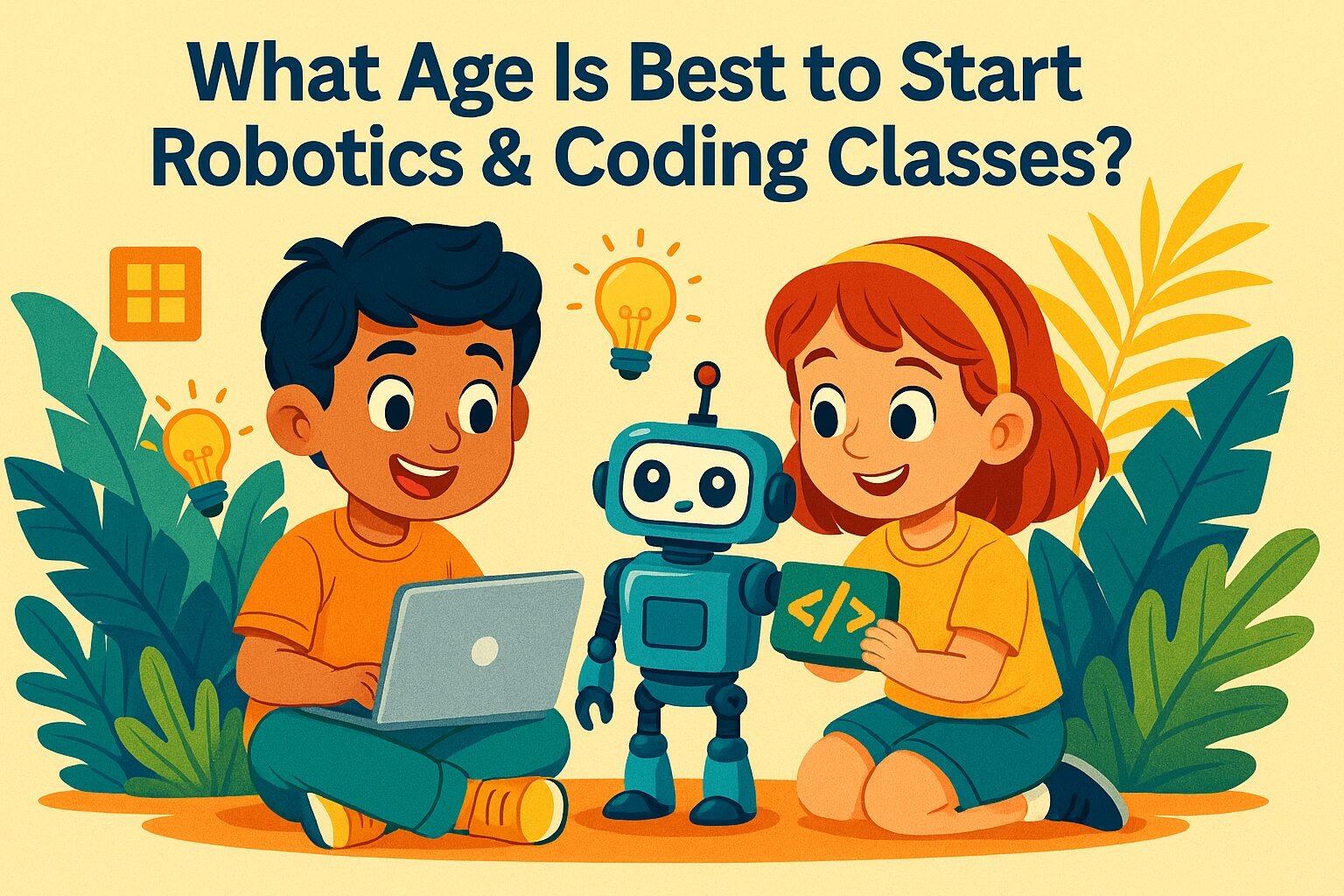 What Age Is Best to Start Robotics & Coding Classes