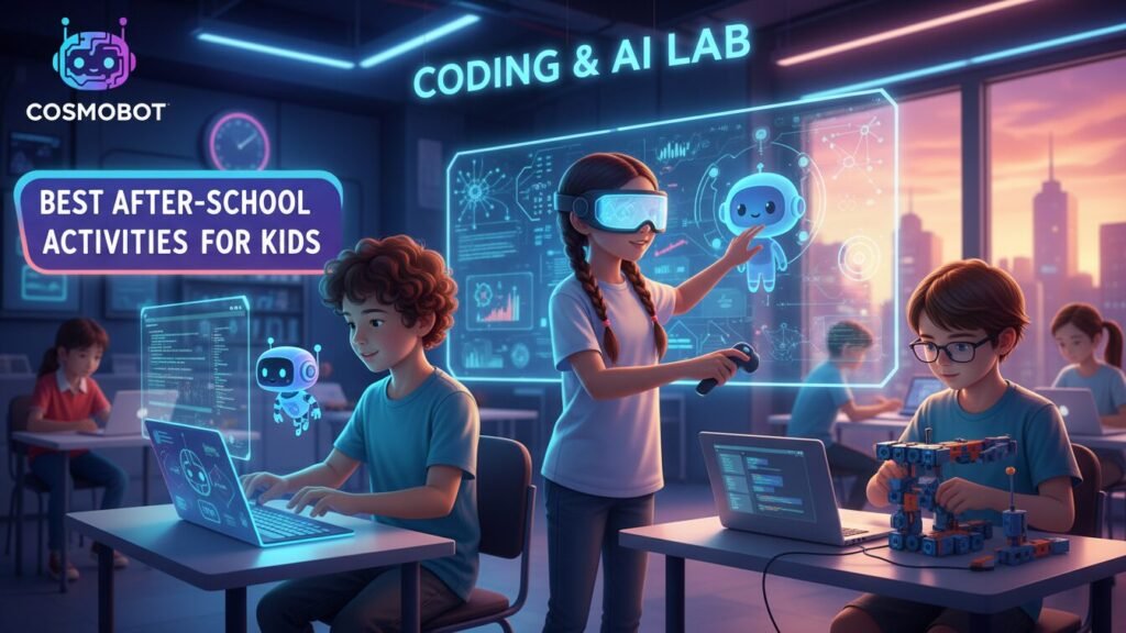 Best After-School Activities for Kids by Cosmobot