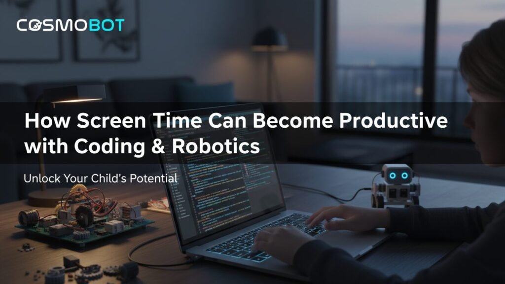 How Screen Time Can Become Productive with Coding & Robotics